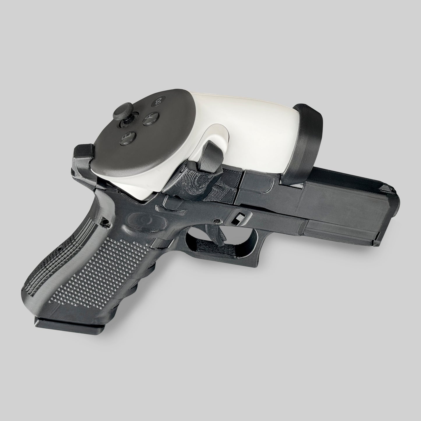 Elite VR Model 17 Pistol Grip for Meta Quest 3 - Realistic Weight, Trigger Break