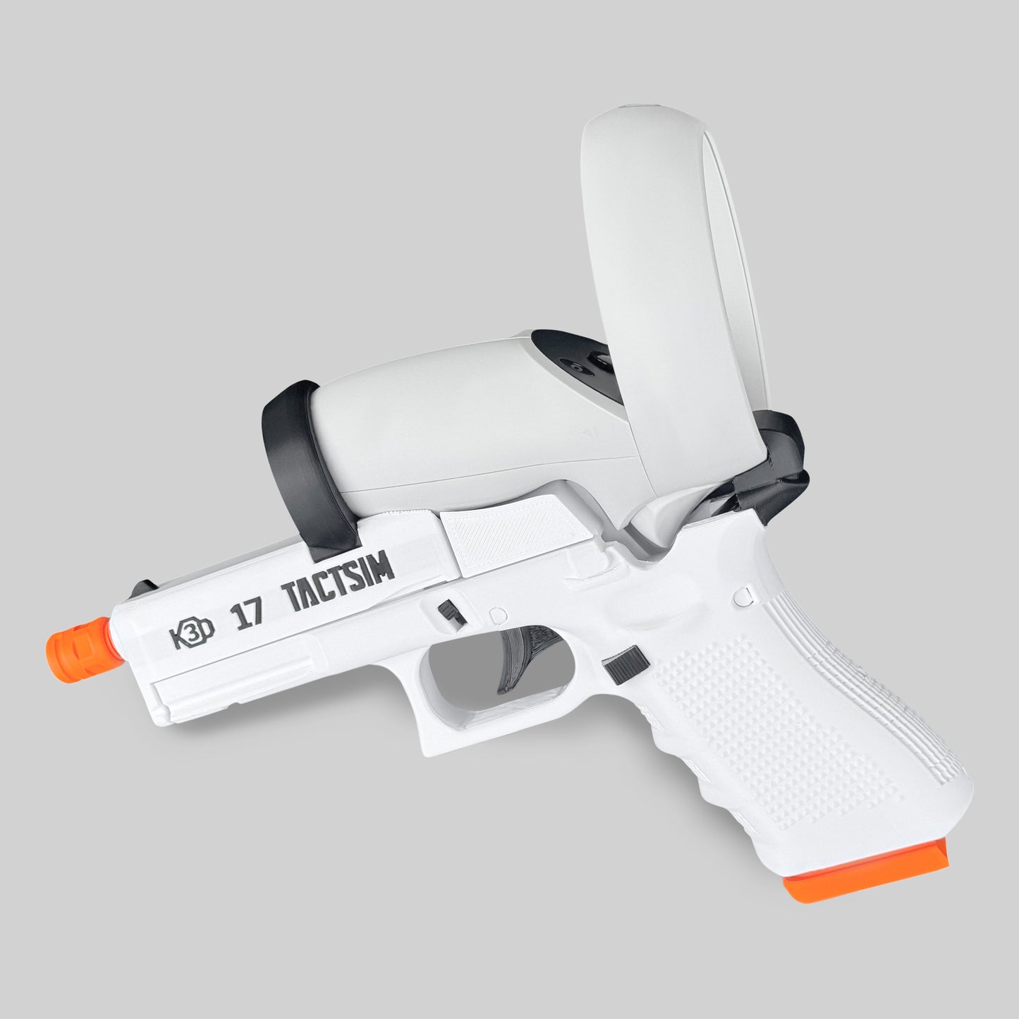 Elite VR Model 17 Pistol Grip for Meta Quest 2 - Realistic Weight, Trigger Break