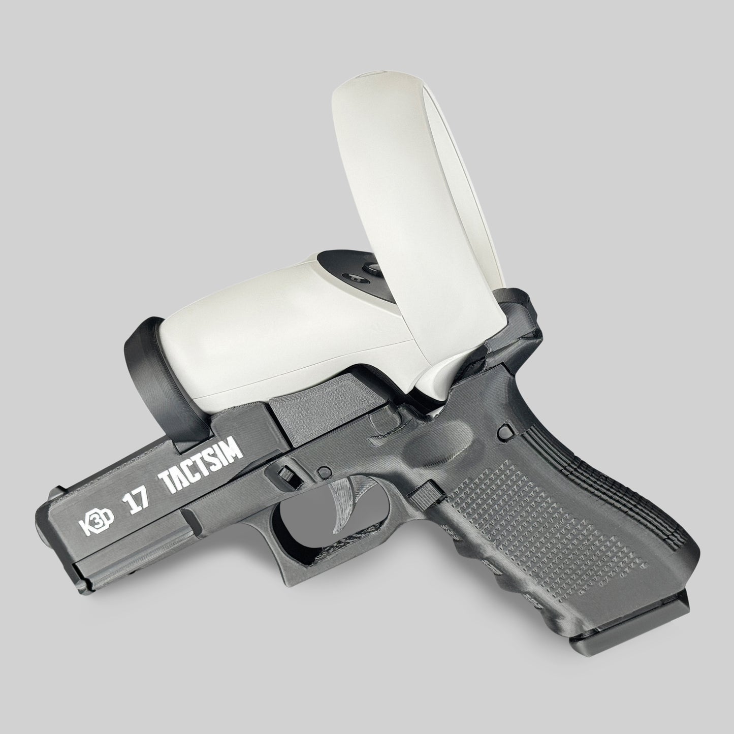 Elite VR Model 17 Pistol Grip for Meta Quest 2 - Realistic Weight, Trigger Break