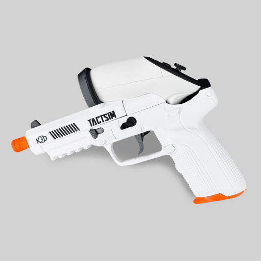 Elite VR Model 5-7 Pistol Grip for Meta Quest 3 - Realistic Weight, Trigger Break